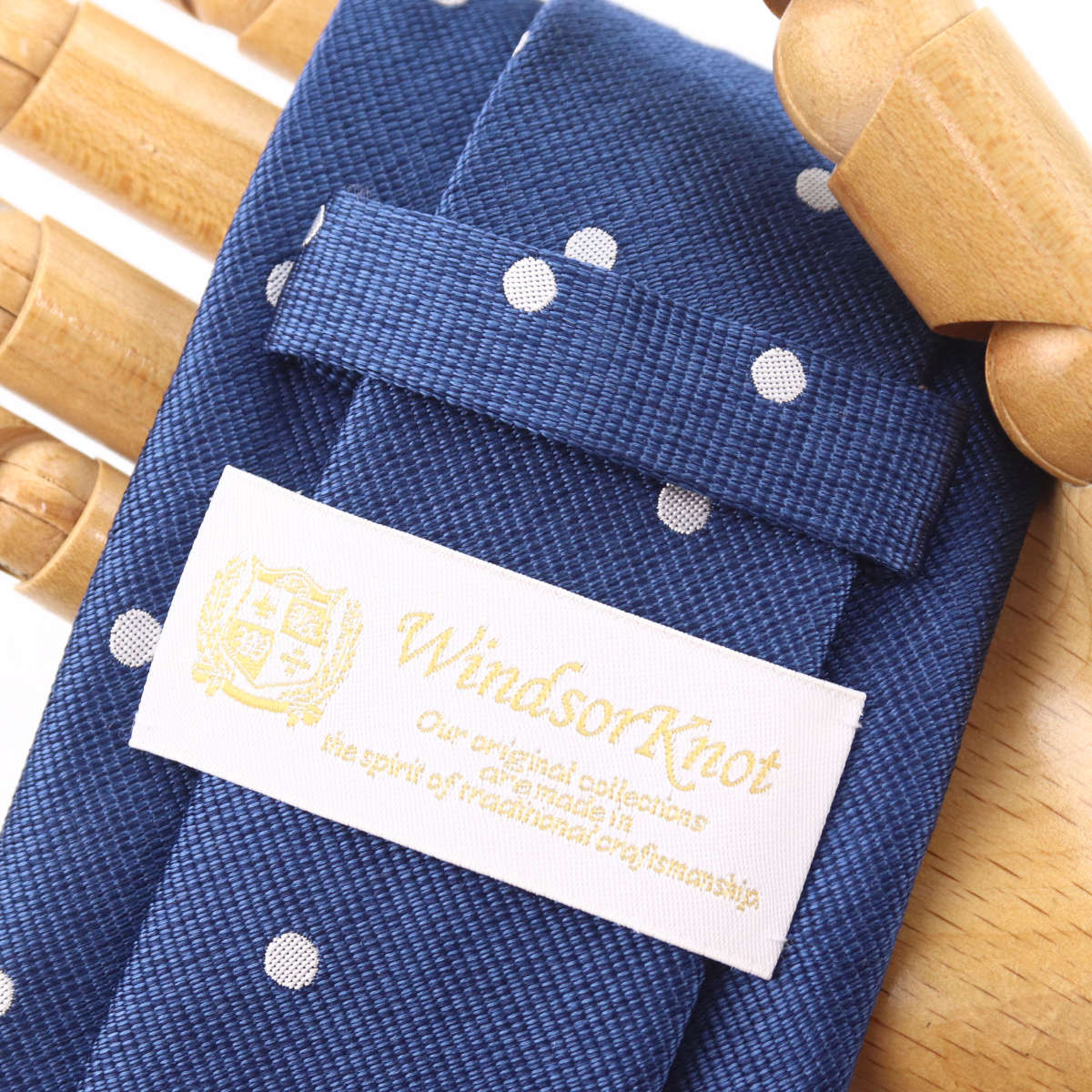 極美麗✨ツイン TWIN ネクタイ 美品 ドット柄 濃紺 極美麗✨ツイン TWIN ネクタイ 美品 ドット柄 濃紺