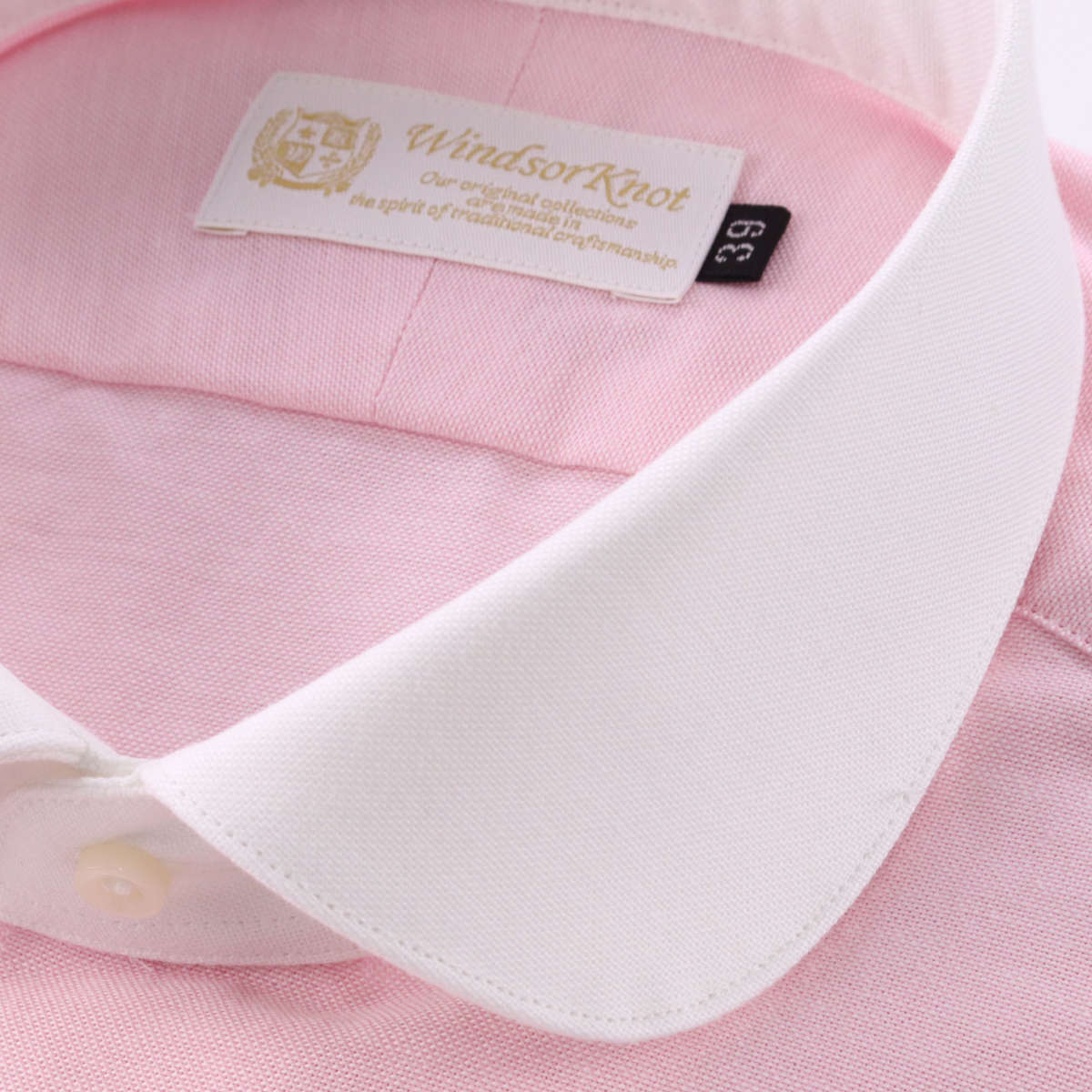 ドレスシャツ ワイシャツ クレリック ラウンドカラー オックス