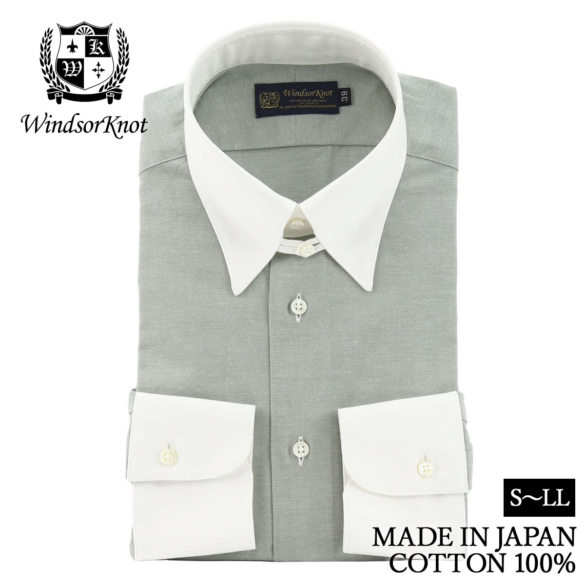 アトリエgg　リネンダンガリーシャツ　ダブルネーム アトリエgg リネンダンガリーシャツ ダブルネーム